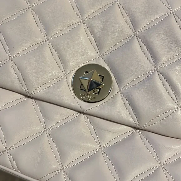 Kate Spade Pink Quilted Chain Adjustable Shoulder Bag - Picture 2 of 9